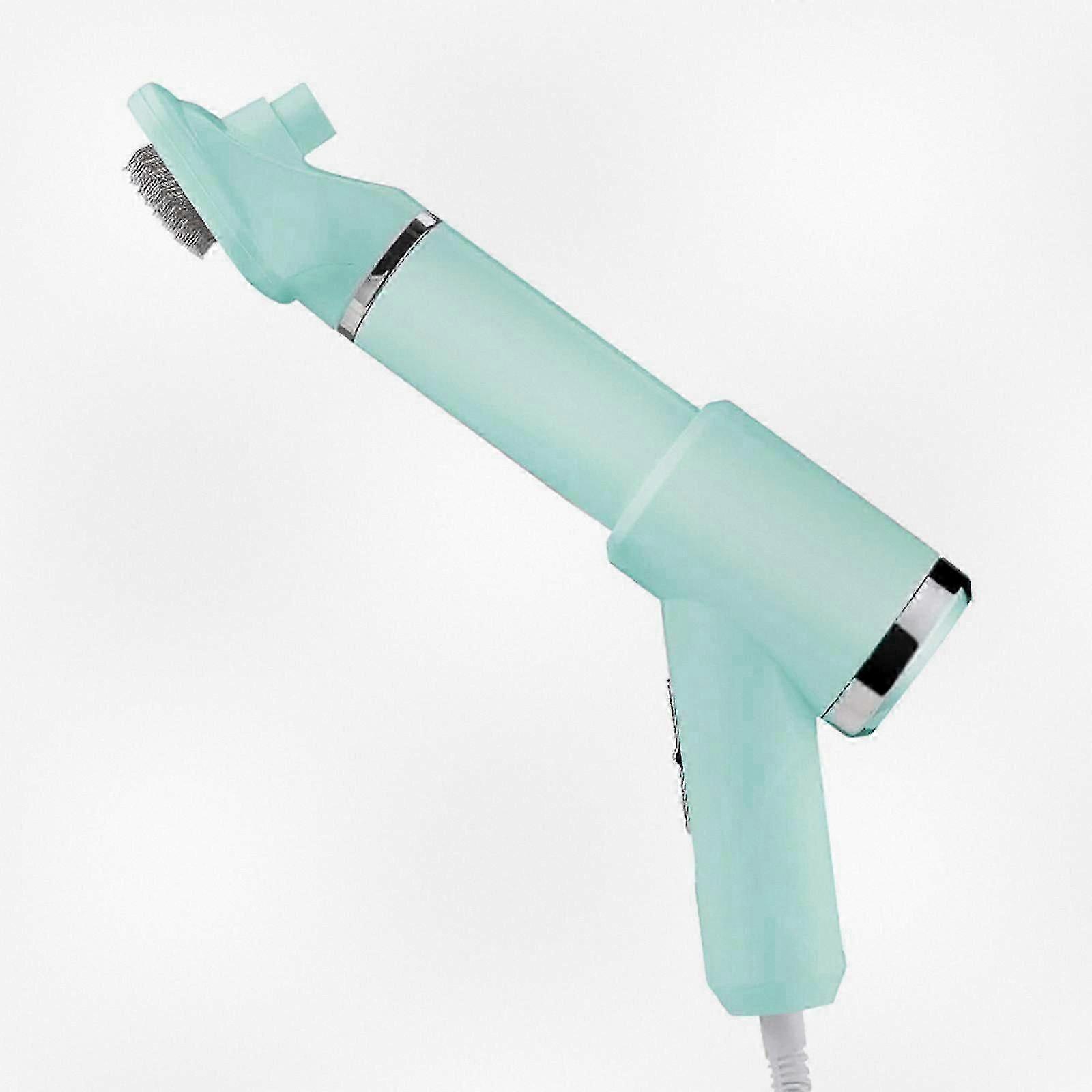 Upgraded 2-in-1 Pet Grooming Hair Dryer and Slicker Brush, Portable and Quiet Dog and Cat Drying Tool