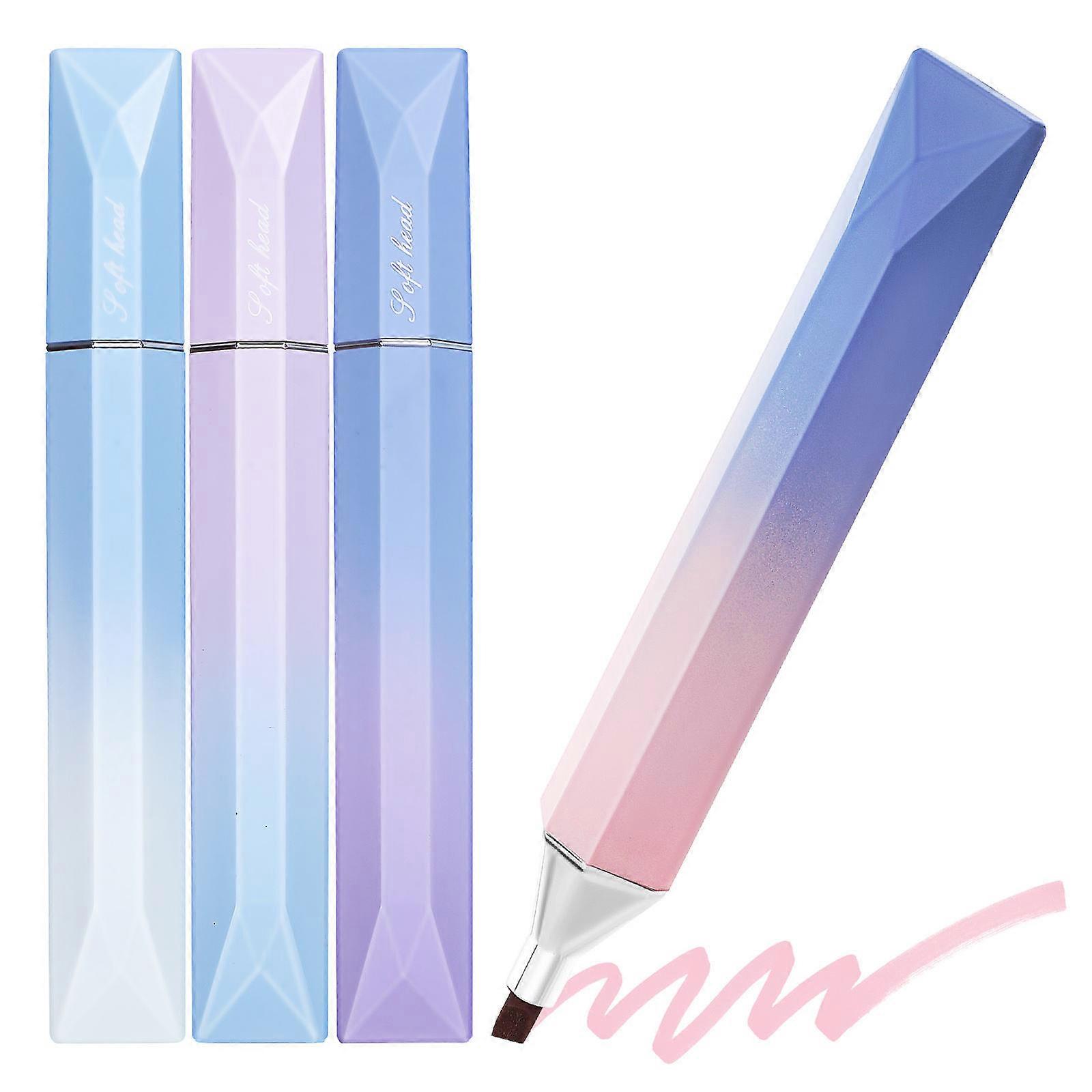Highlighting Pen Highlighters Tip Studying Precision Application 4Pcs