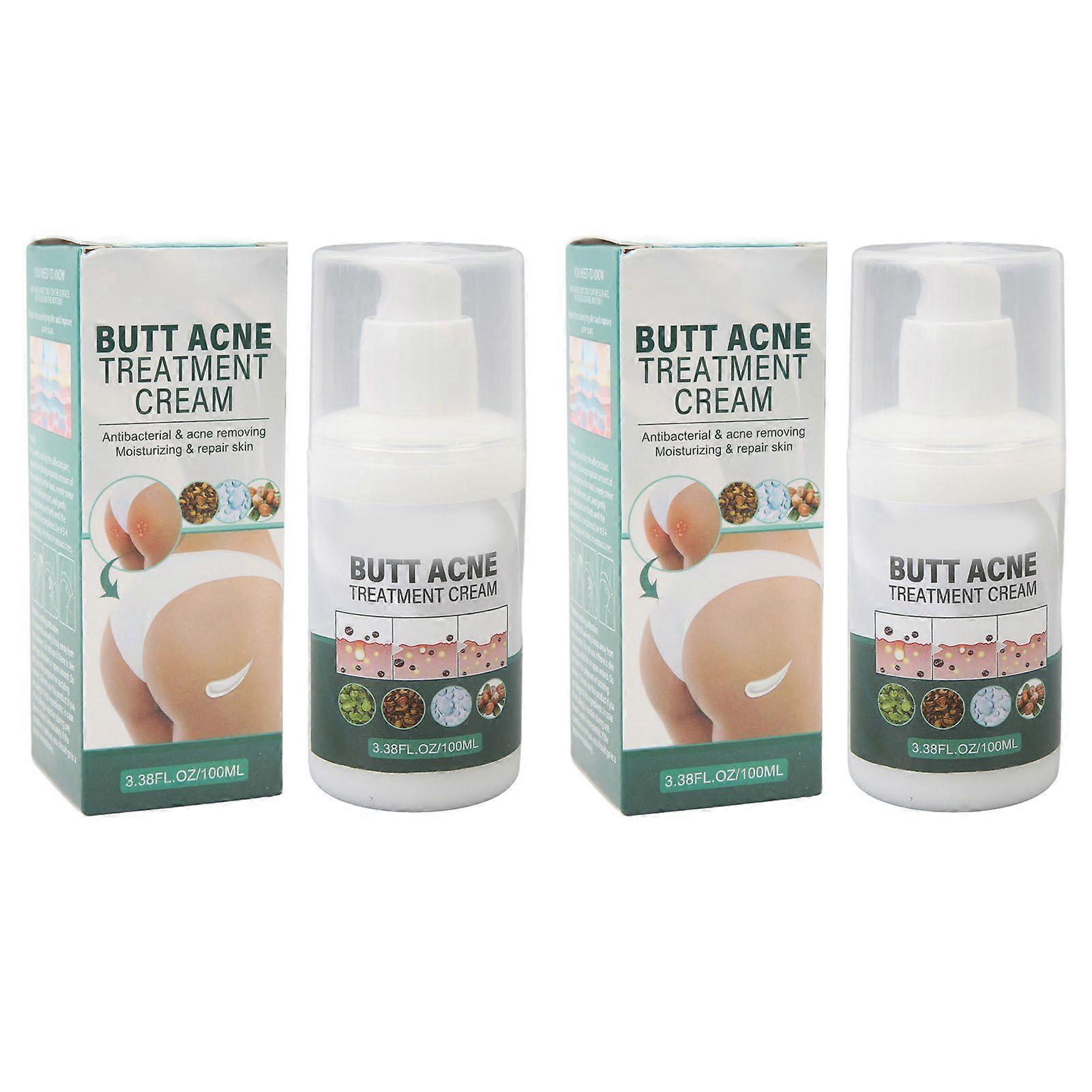 2025 Latest Model 2pcs 100ml Butt Pimple Clearing Cream Moisturizing Smoothing...