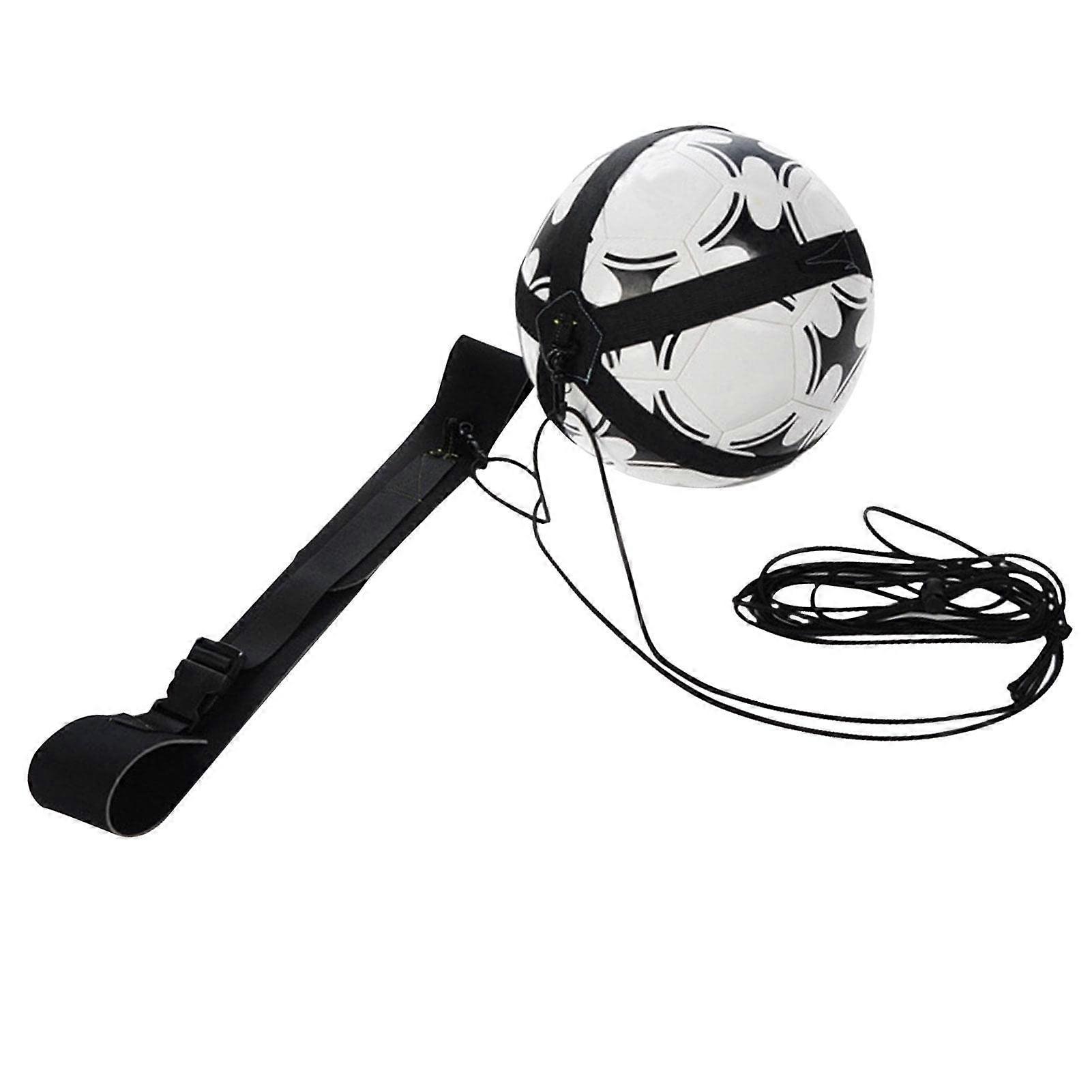 Football-Volleyball-Rugby Trainer, Adjustable Kick Training Belt, Tailored Sports Waist Belt for Solo Throw and Catch Drills