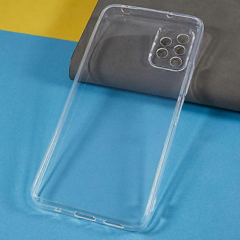 Custodia + Vetro Temperato Per Umidigi A13 PRO Max 5G - Cover Trasparente TPU Morbida Con Nuvole Splendenti - 2
