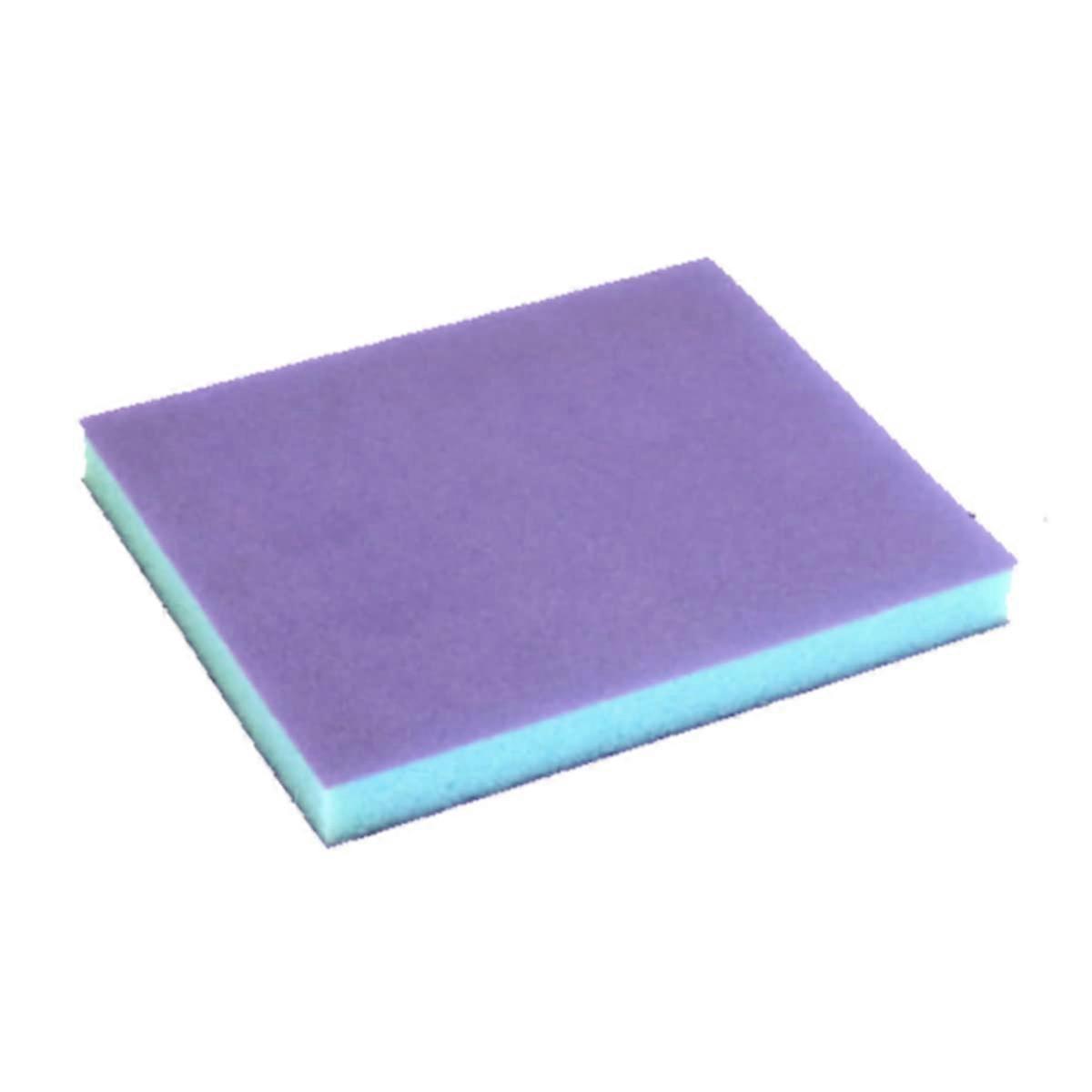 Sanding Sponge Blocks 150 Grit Flexible Wet and Dry Sandpaper Block for Wood Wall Blue