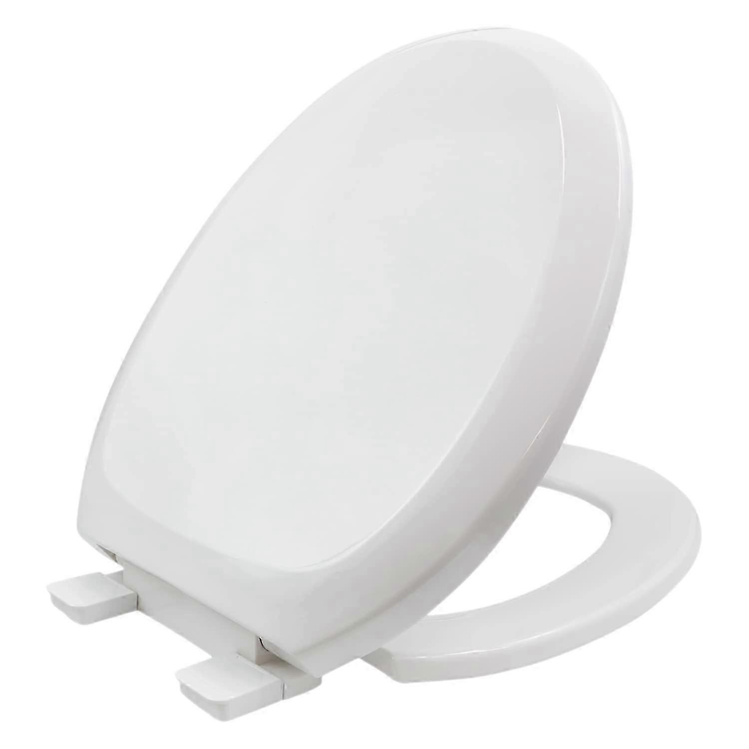 Round Plastic Slow Close Easy Remove Toilet Seat Suitable for Various Bathroom Styles