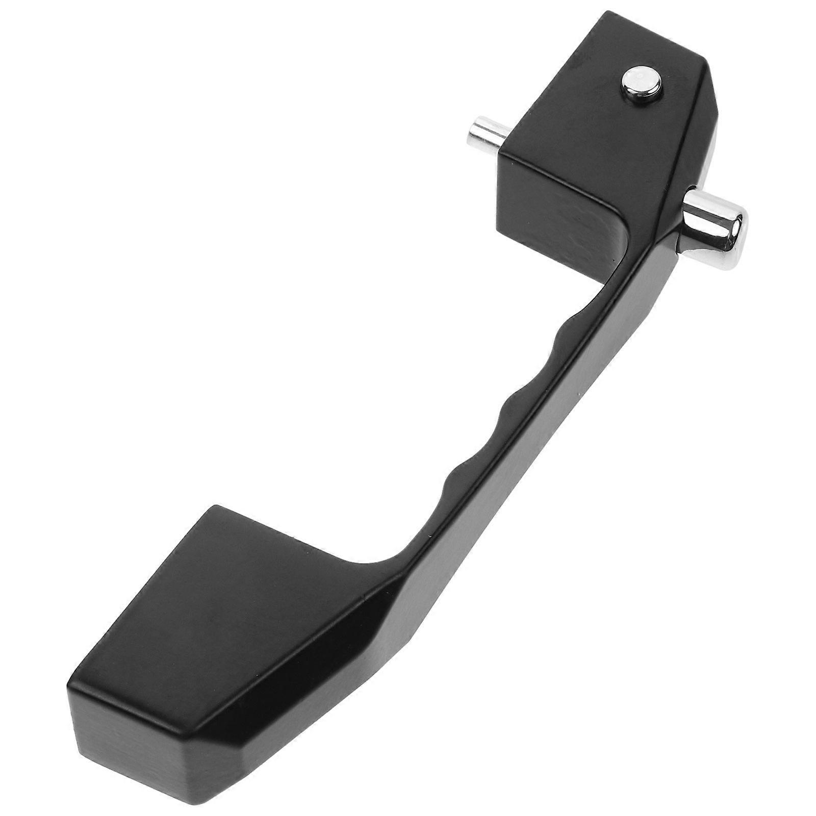 Heavy Duty Sliding Door Handle for Windows – Durable Glass Window Handle with Versatile Installation for Balconies – Easy to Install – Black