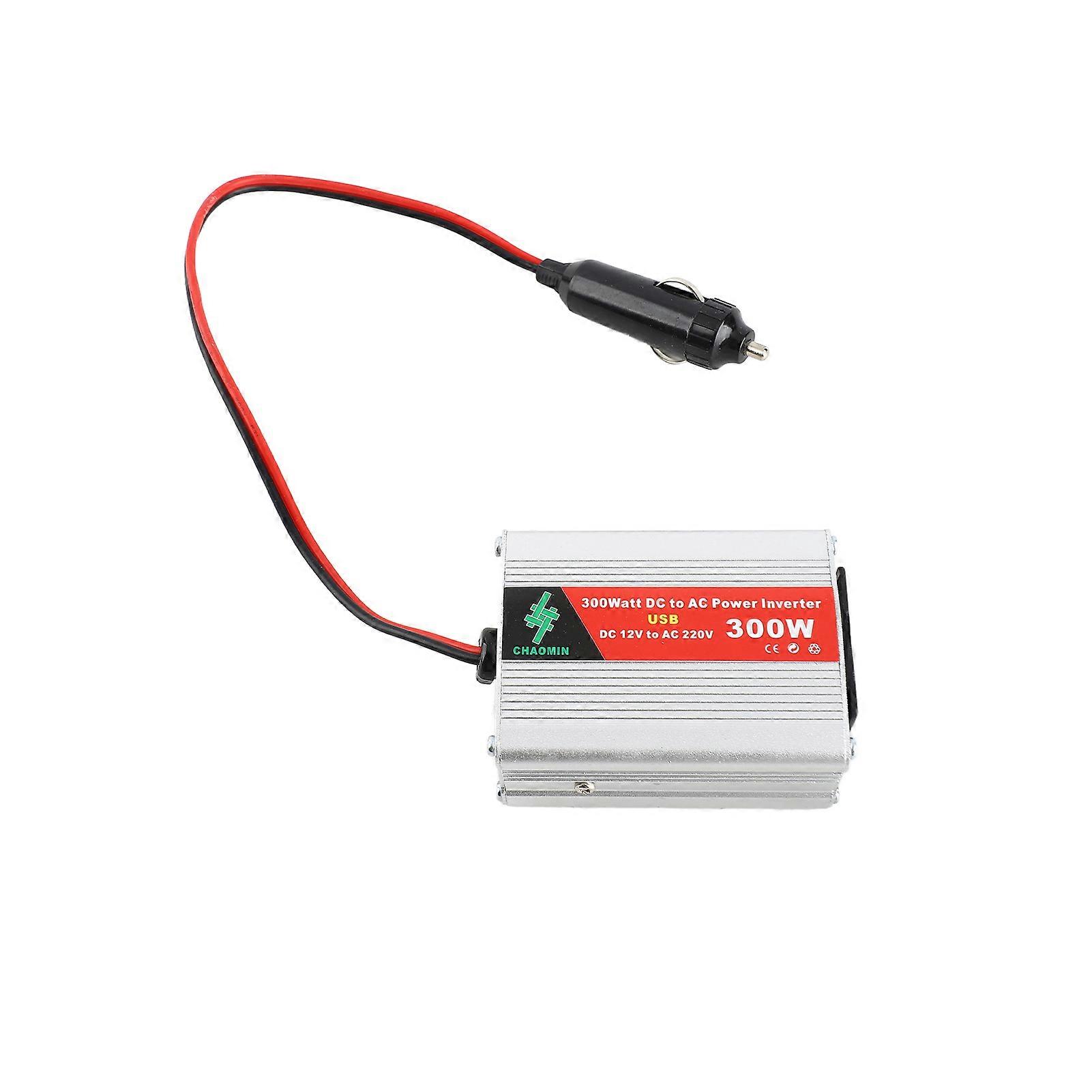 Portable Inverter Car Power Inverters DC12Volt To AC220Volt Transformer 300W Car Power Converter USB Adapter Auto Inverters