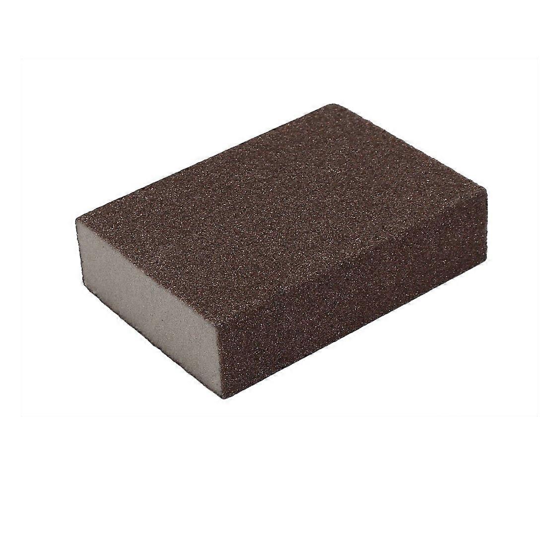 180 Grit Polishing Sanding Sponge Block 100mm x 70mm x 25mm for Wet or Dry Use, Abrasive Tool for Wood and Metal