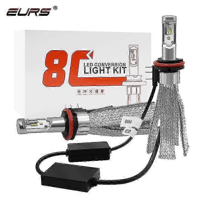 H15 LED Canbus Compatible with H7 H11 H4 H1 Auto Car Headlight 80W 8000LM Bulb Lamp H15 LED Fog Light