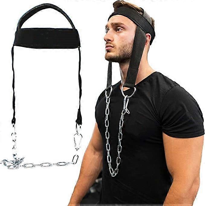 Head harness Neck training Upper padding Exercise Weightlifting Chain Doomsday Exercise