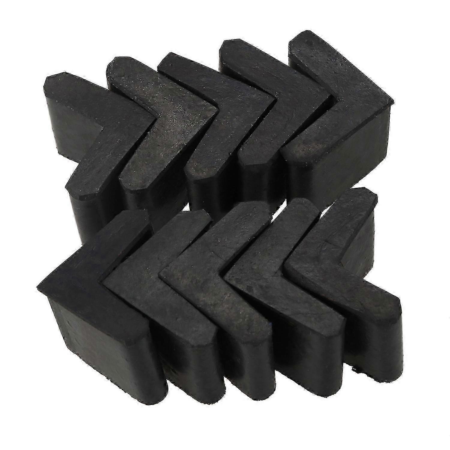 Rubber Iron Foot Pad Covers 10 Pieces