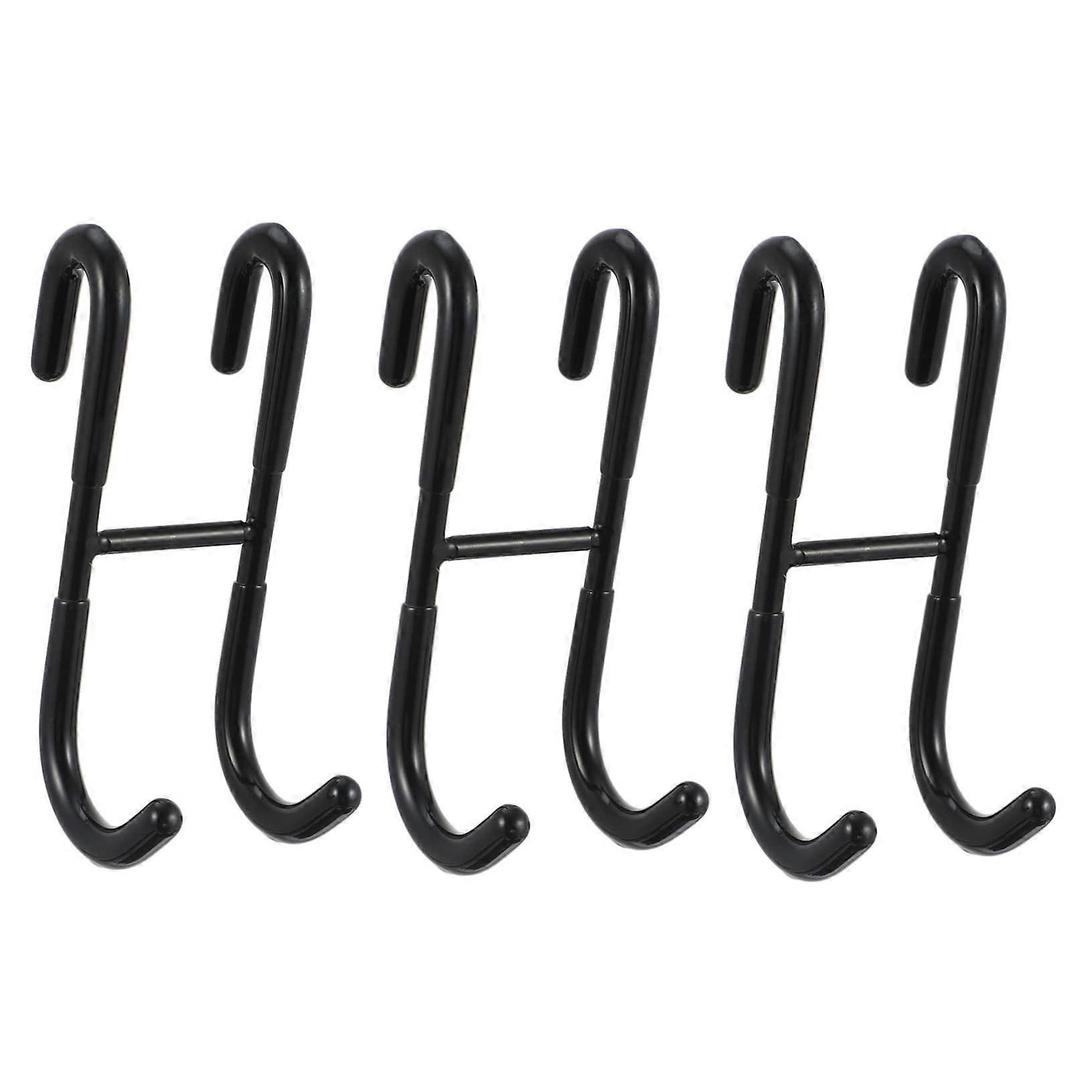 3 Piece Stainless Steel Hooks Storage Organizer Over Door Hanger Multi-Function Key Hooks for Kitchen and Home Use