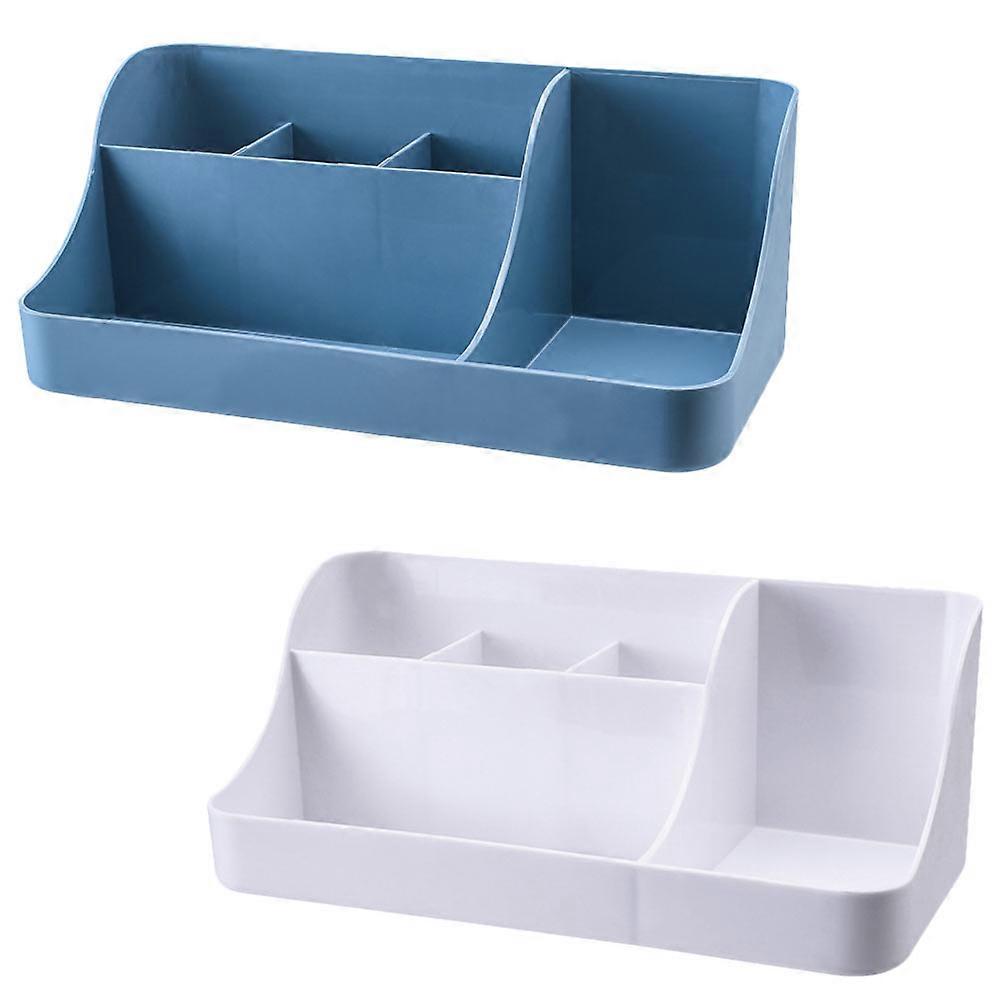 Storage Containers With Lids Open Design For Cosmetics Living Room Environmentally Friendly Material 2Pack