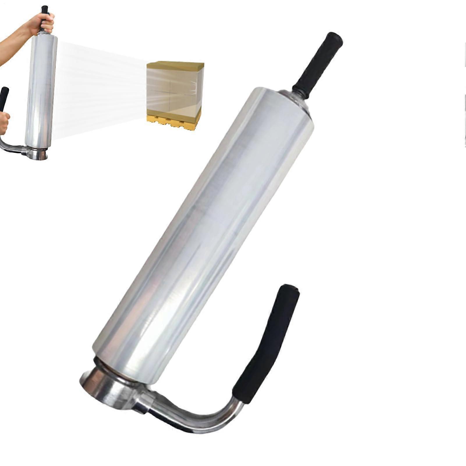 Shrink Film Holder Dispenser Rack, Industrial Strength Lightweight Pallet Wrapper