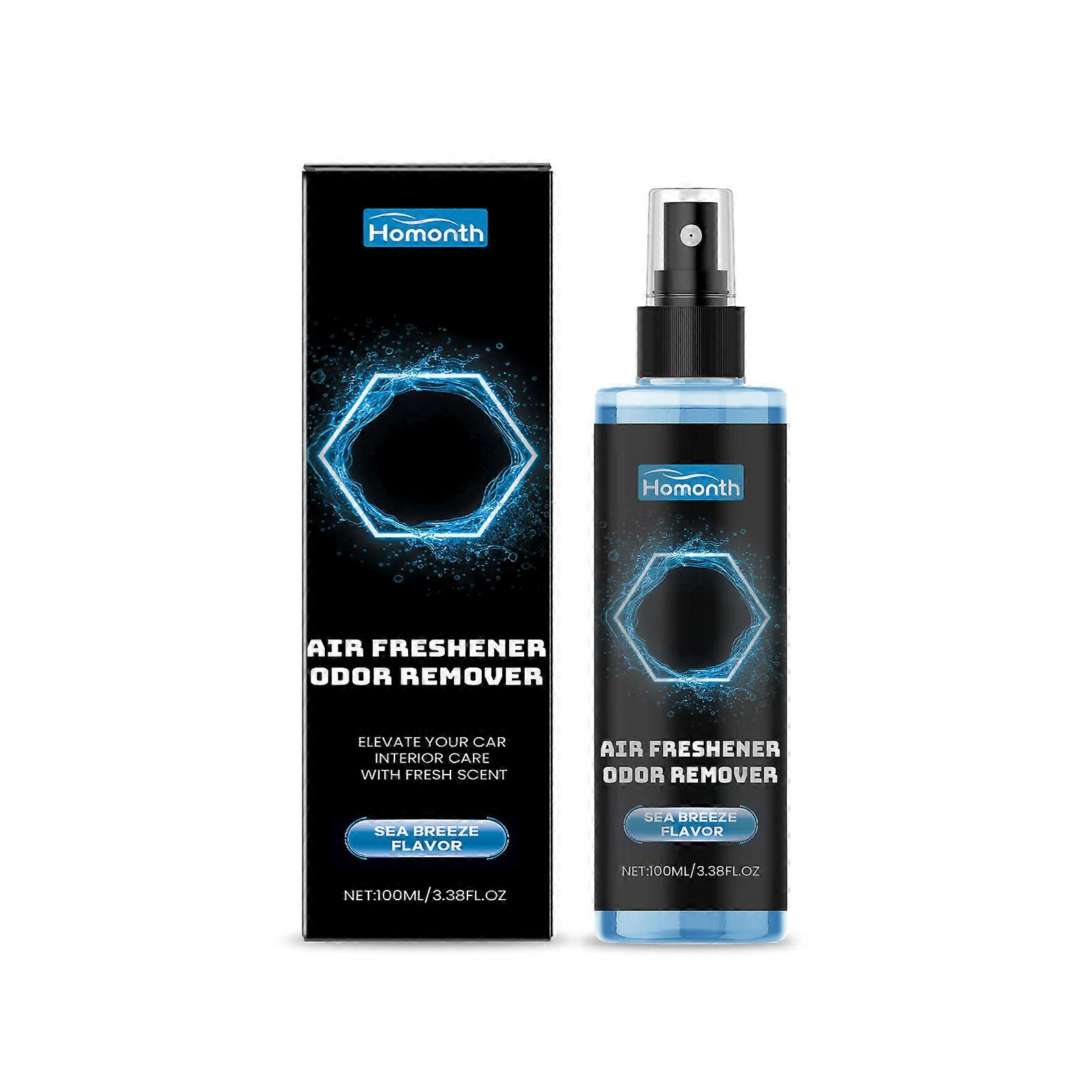 Sea Flavor Car & Home Air Freshener - 100ml Deodorizer Spray with Long-Lasting Freshness, Powerful Odor Elimination, Easy Application, and Refreshing 