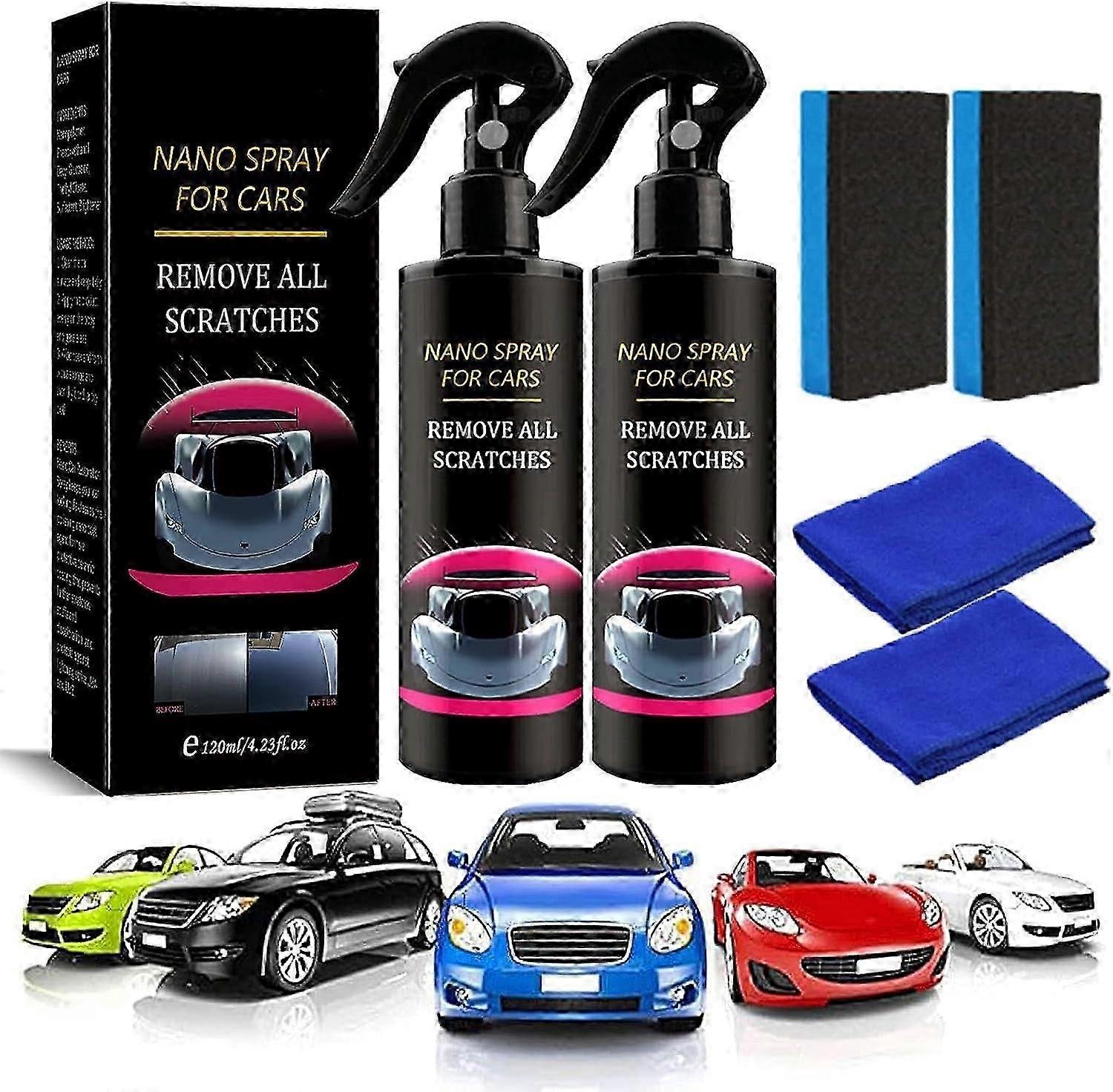 Peachloft Nano Car Scratch javító spray, P40 Car Scratch Quick Repair Nano Spray, Nano javító spray autókhoz, Nano Car Scratch javító spray