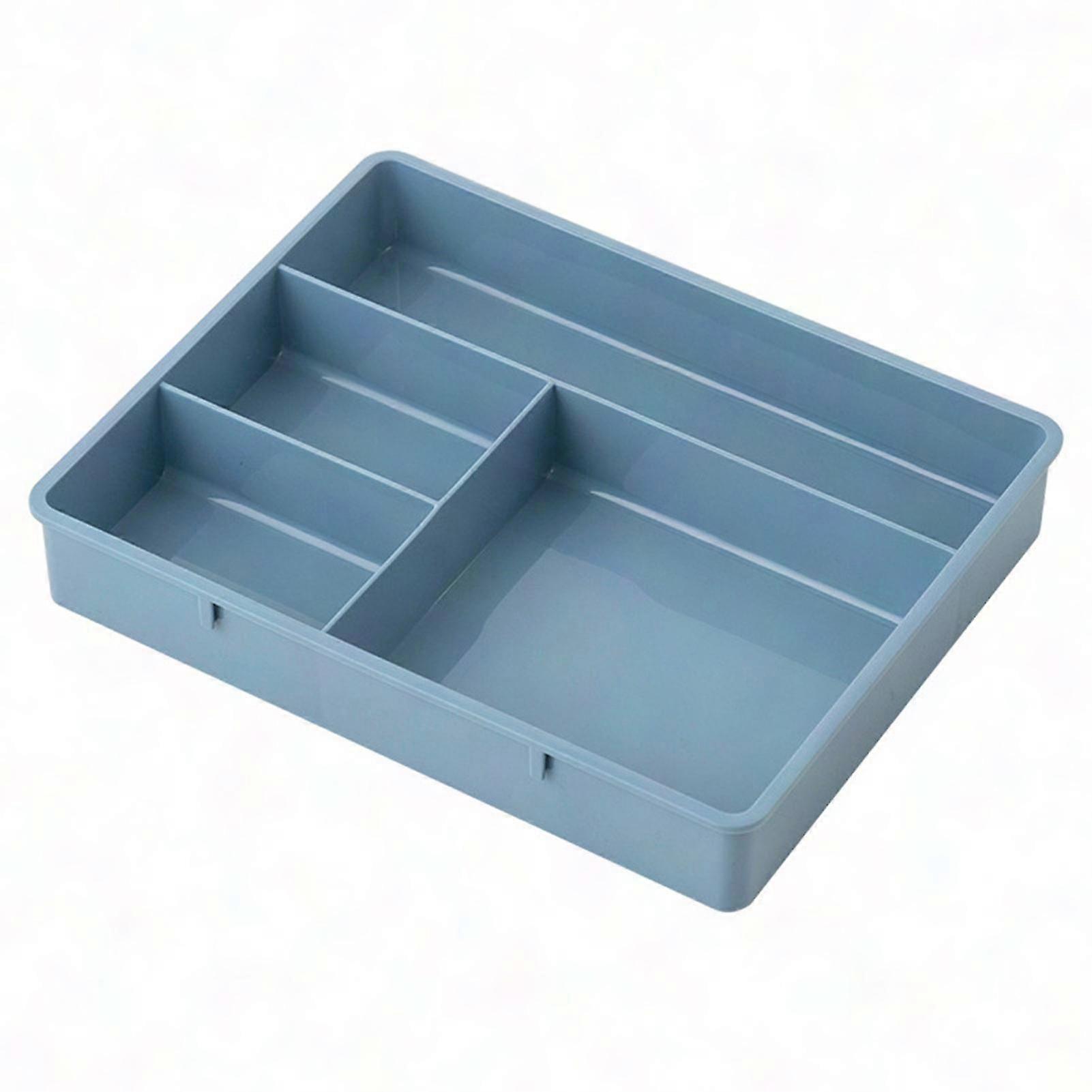 Small Stackable Storage Bins - Multi-use Durable Organizer for Cosmetics, Stationery & Small Items