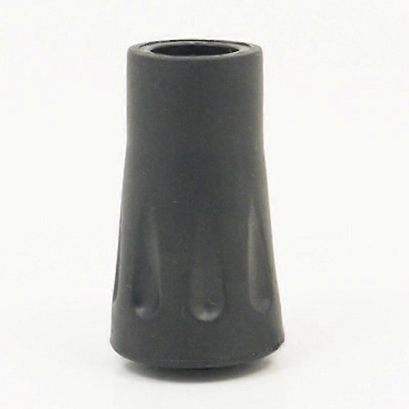 4-pak - gummifødder til vandrestave 11mm / vandrestave sort