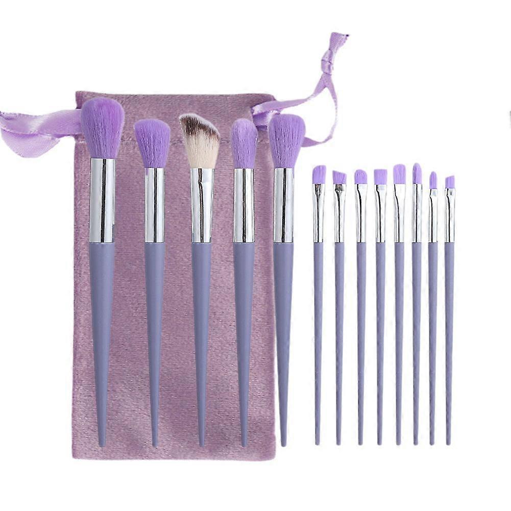 Makeup Brush Set with 13 Pieces for All Skin Types, Perfect for Daily Makeup & Events