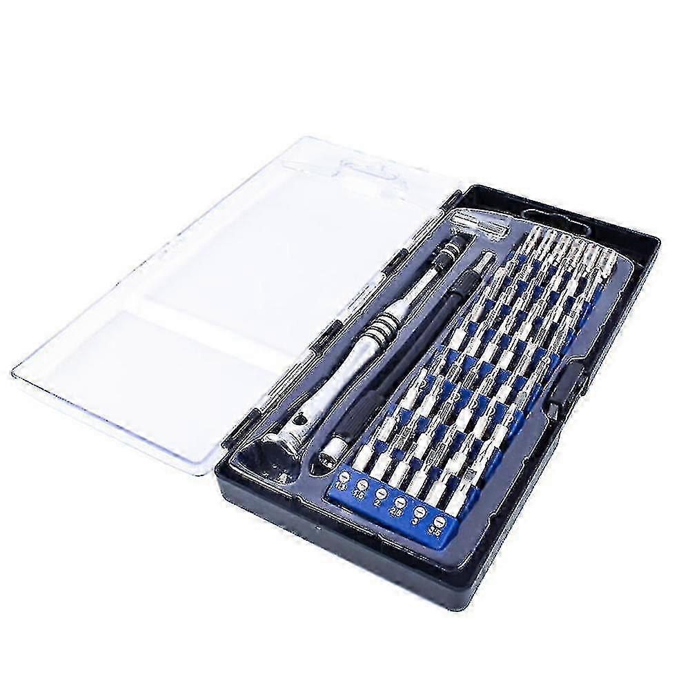 58 in 1 Magnetic Precision Screwdriver Kit, Screwdriver Repair Tools for Laptop, Computer, Glasses, Notebook, Devices, Black+Blue