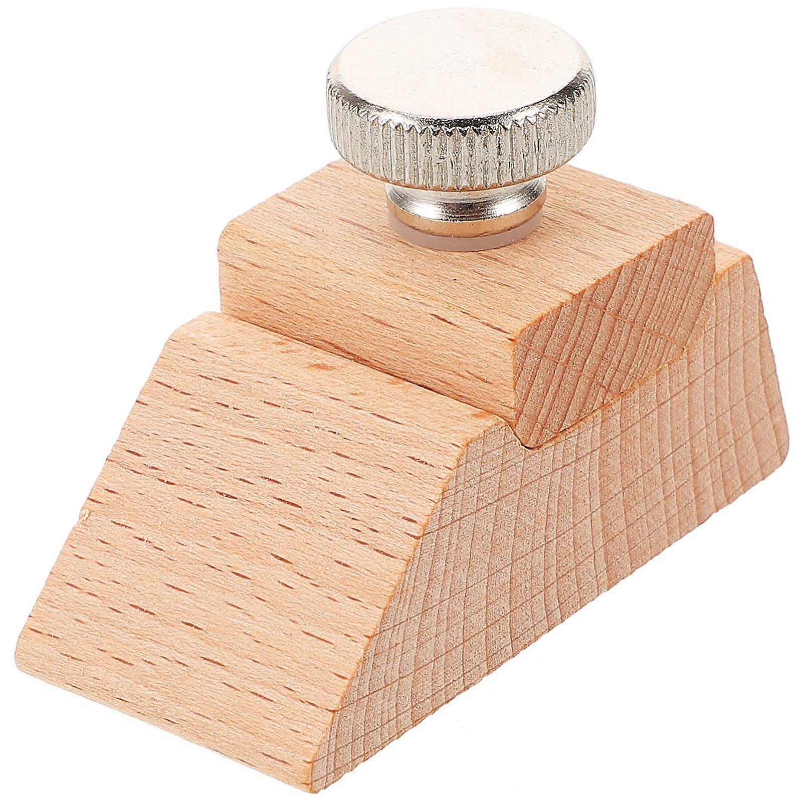 Hand Sander Sanding Block for Precise Edges and Curves, Angled Design for Wood Polishing and Detailed DIY Craft Work