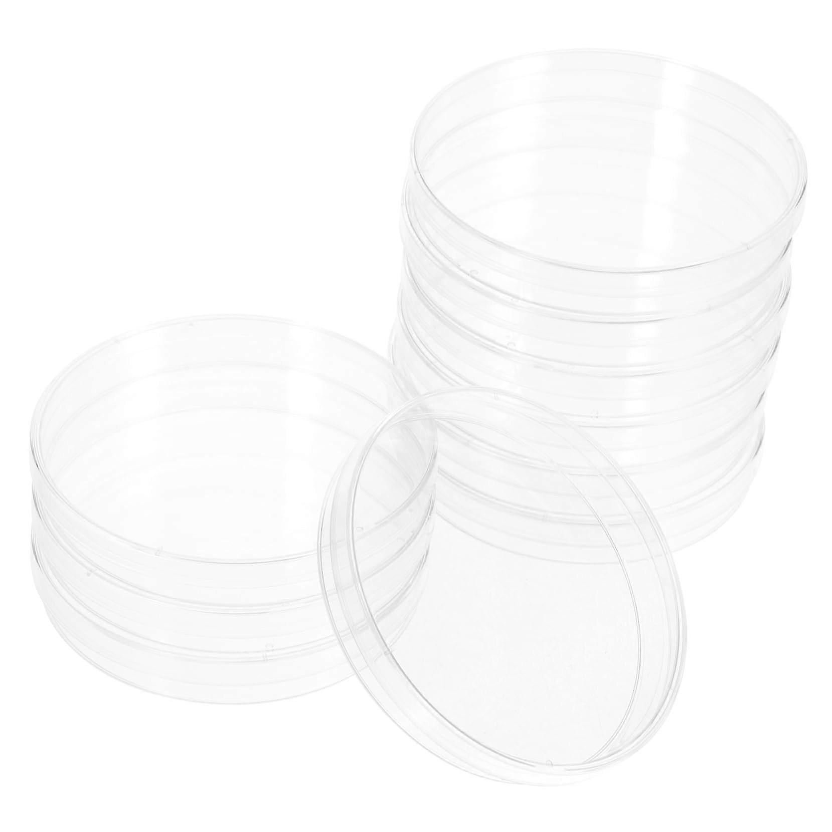 round plastic transparent 9X9cm Petri dish culture plates