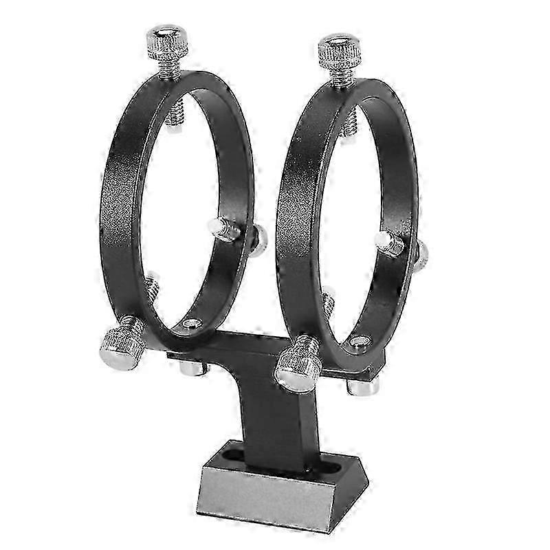 Adjustable Pointer Finderscope Bracket 6-Point Guidescope Rings Mount Astronomical Telescope,65mm(3 bs