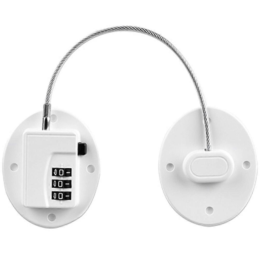 Digital Combination Lock for Refrigerator Cabinets Keyless, Easy Install, Multifunctional Security Lock for Home Use
