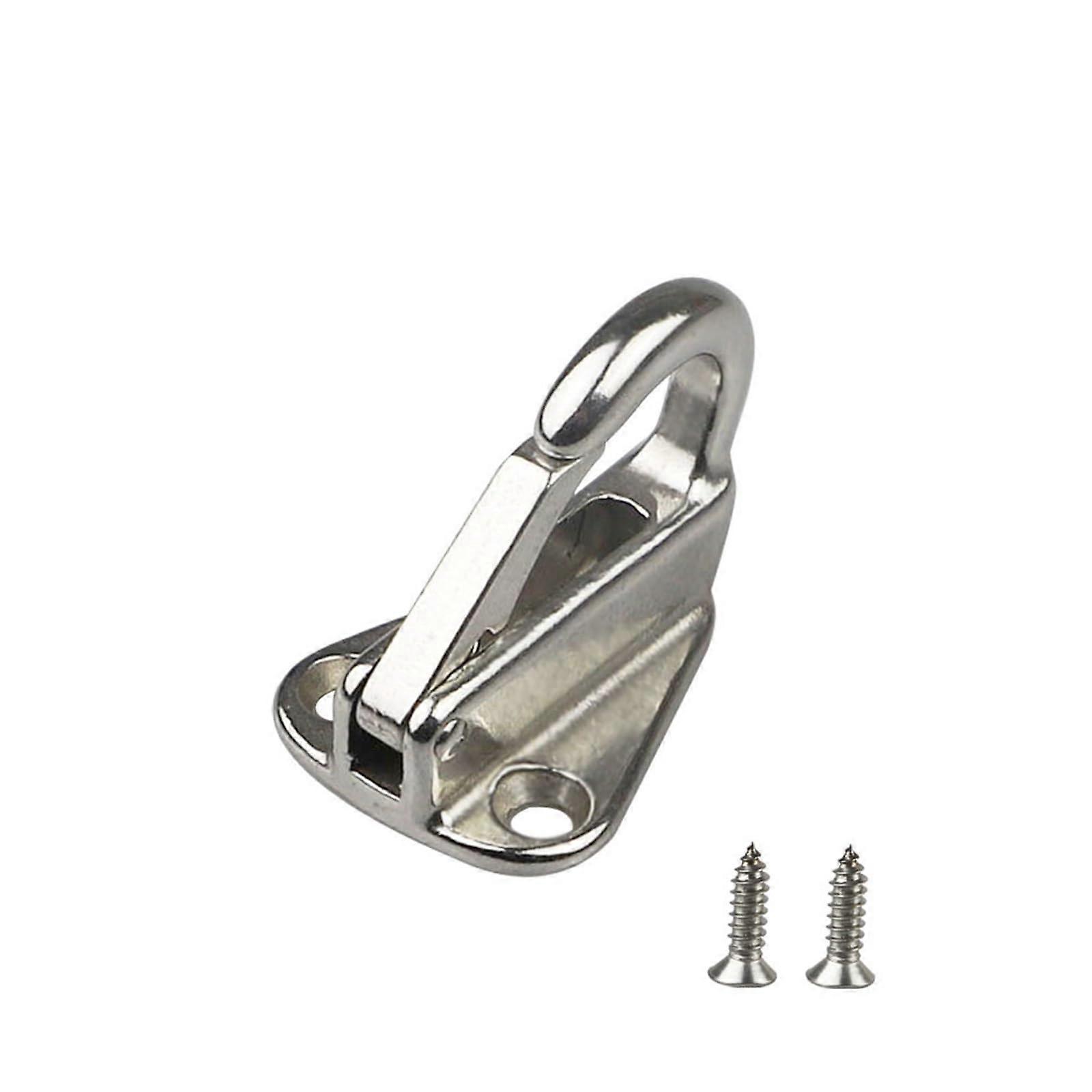 Stainless Steel 316 Carabiner Hook for Yachts, Corrosion-Resistant, Durable, Secure, Suitable for Hanging Clothes and Hats