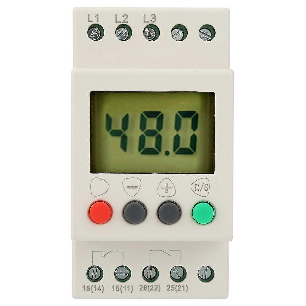 380V AC 50Hz 3 Phase Sequence Relay Protector Voltage Protective Relay with Digital Display