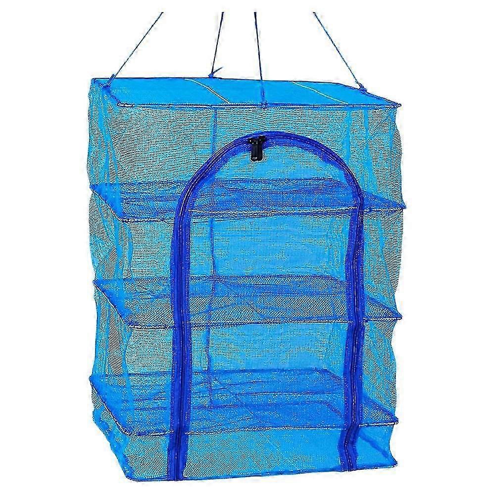 Foldable Outdoor Food Drying Net for Fish and Shrimp