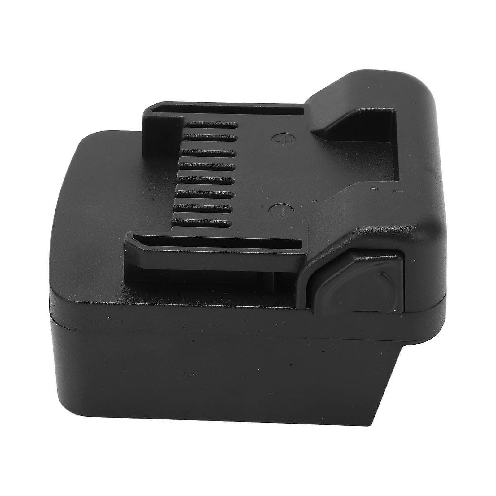 Ouitble Lithium Battery Adapter M18 18V Lithium Battery Adapter for Hitachi Power Tool, High Strength Compact Battery Converter