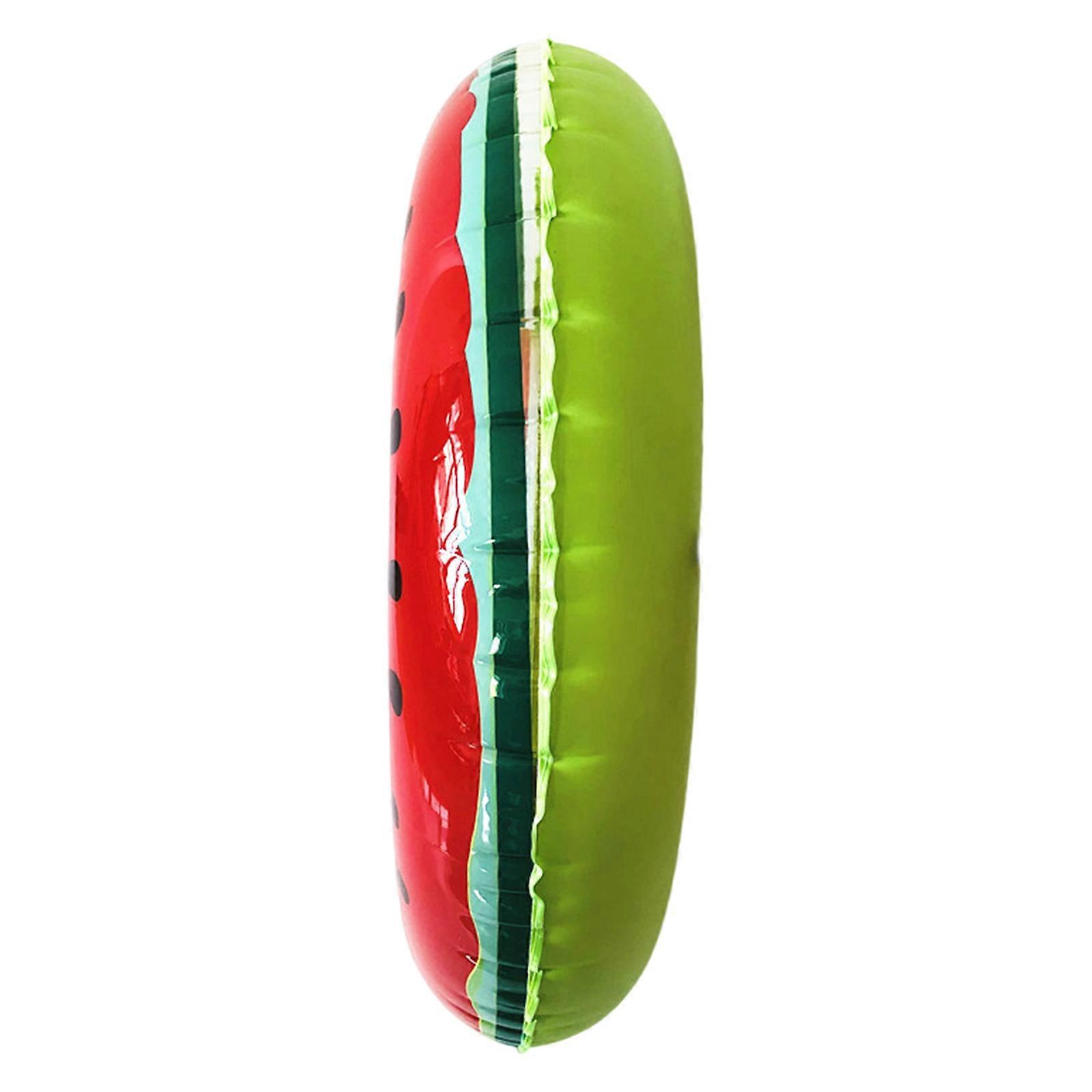 Inflatable Pool Float Watermelon Pattern Float Tube Swimming Tube Pool Floatie Swim Tube Rings Parties Decorations  90