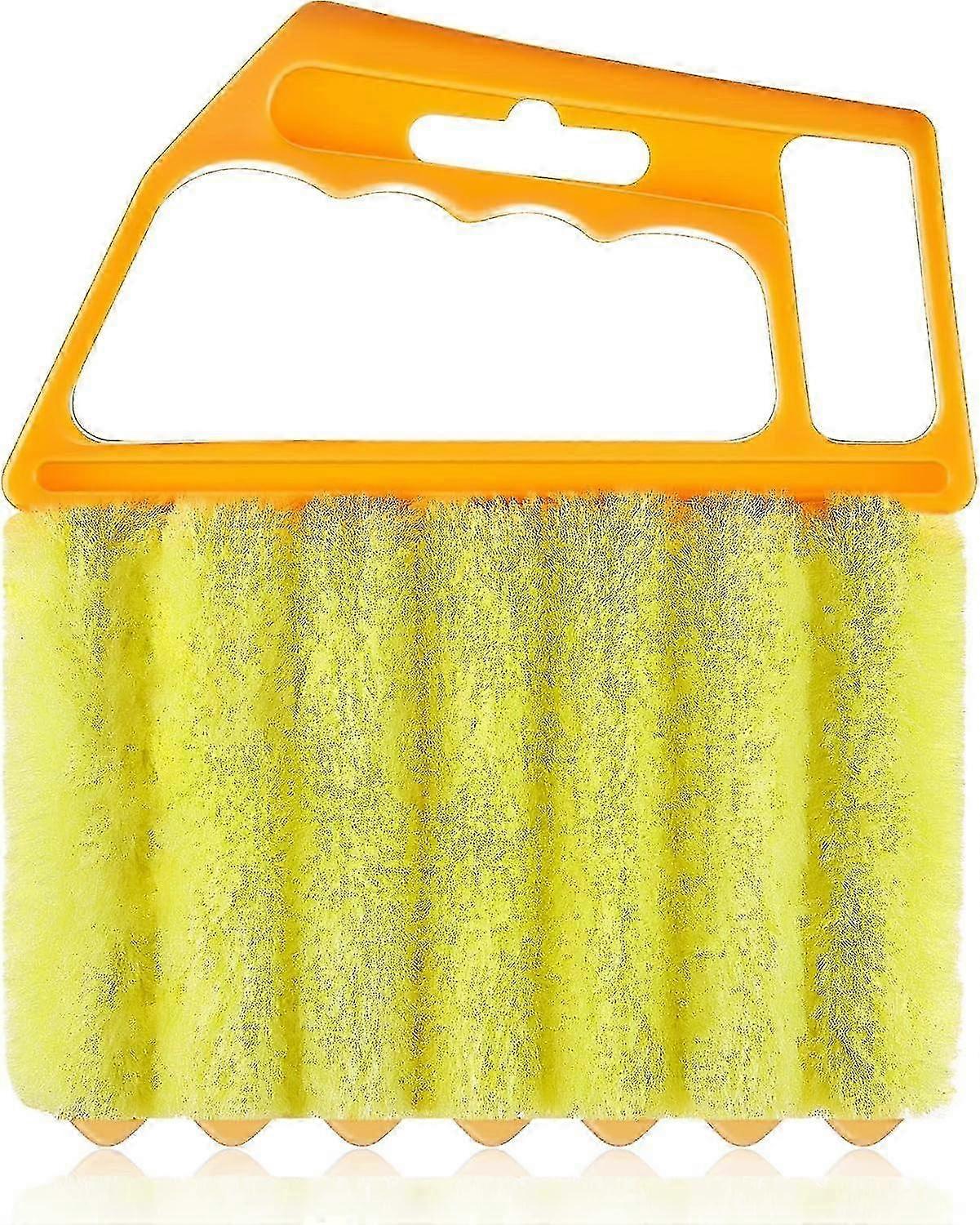 Blind cleaning tool with 7 microfiber sleeves for dusting shutters