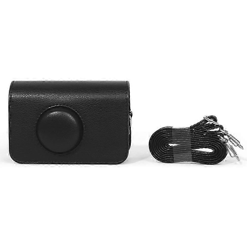 Full Body Leather Camera Case Bag with Strap For Kodak EKTAR H35 / F501 / F9