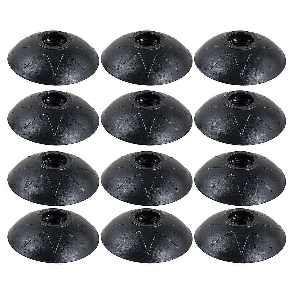 Hemoton 12pcs Mud Blockers Star Pattern Climbing Trekking Pole Accessories