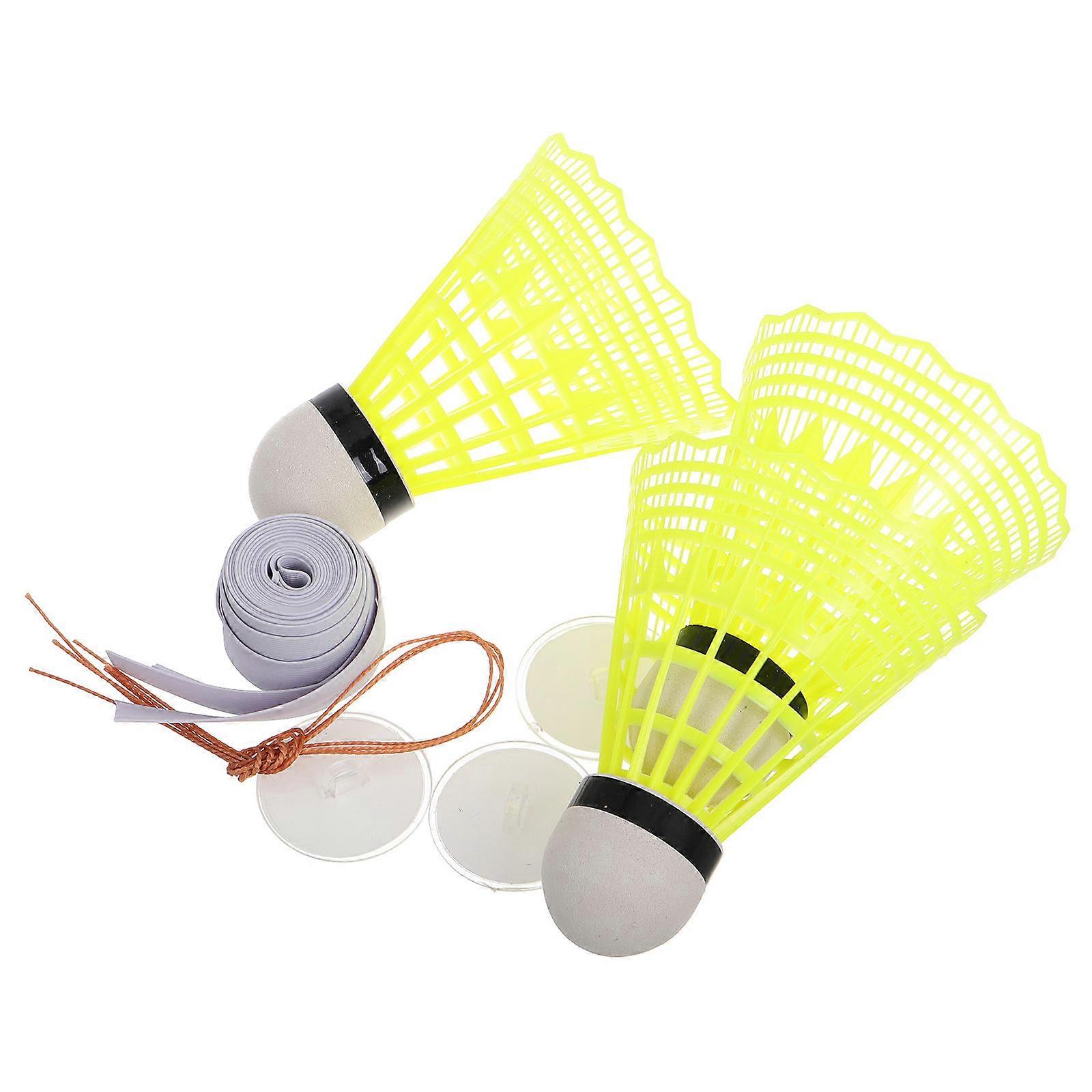 Badminton Single Player Rebound Trainer for Indoor Badminton Training Badminton .50X7.00X7.00Cm Faux Nylon Easy Assembly and Portability 1Set