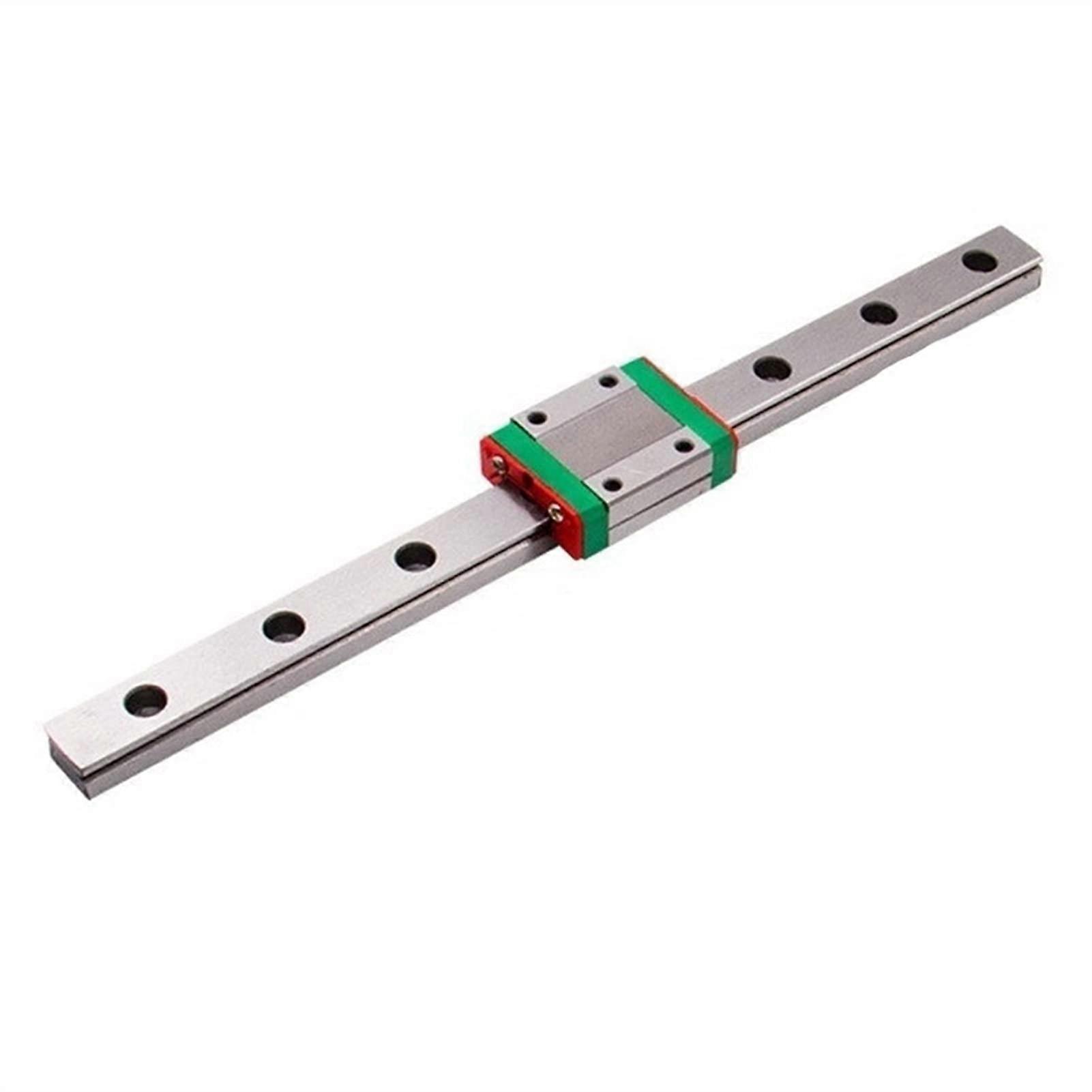 Transmission MGN15 MR15 15 mm linear rail guide steel sliding length 100 mm with mini MGN15H block carriage.