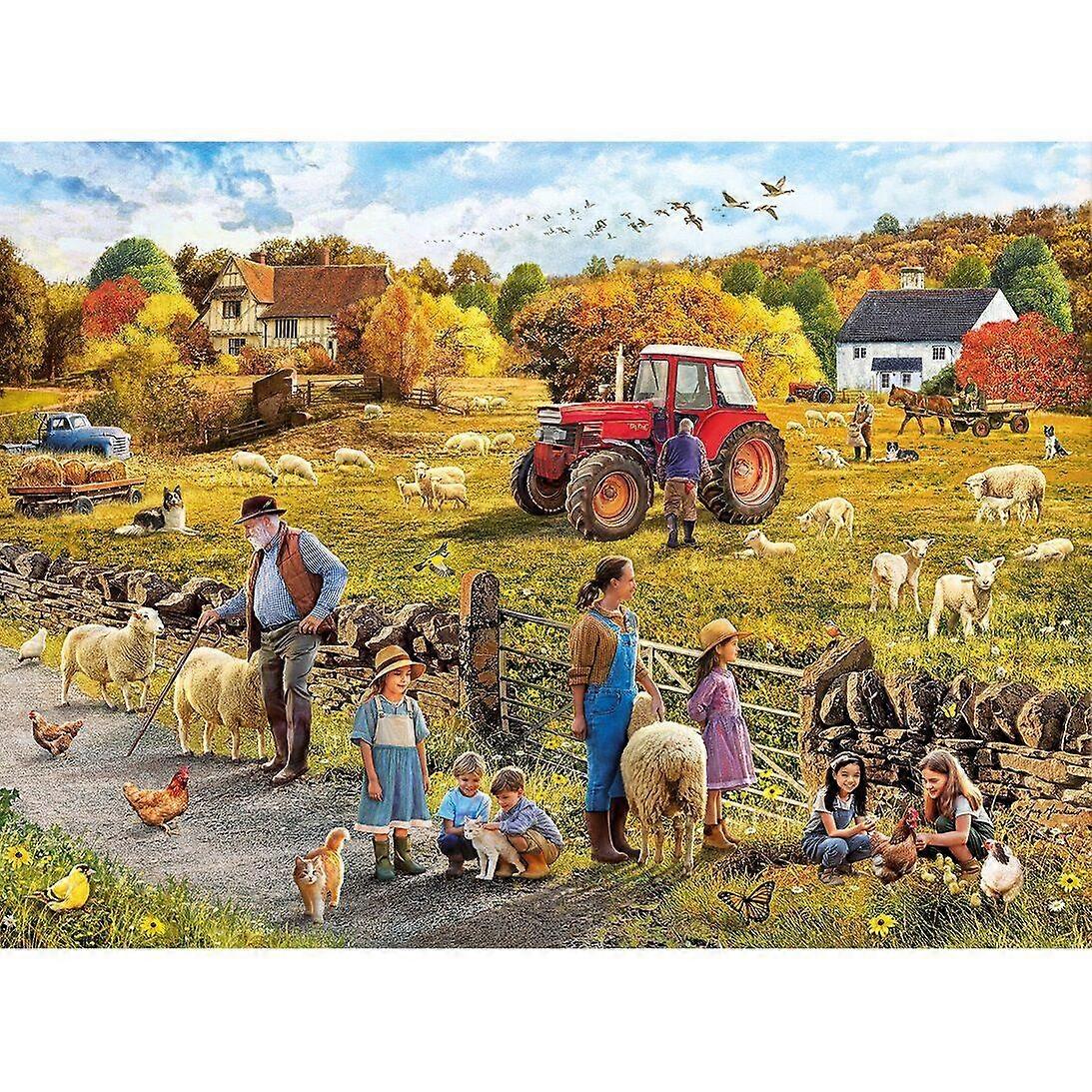 Gibsons Happy Harvest Jigsaw Puzzle (1000 Pieces)