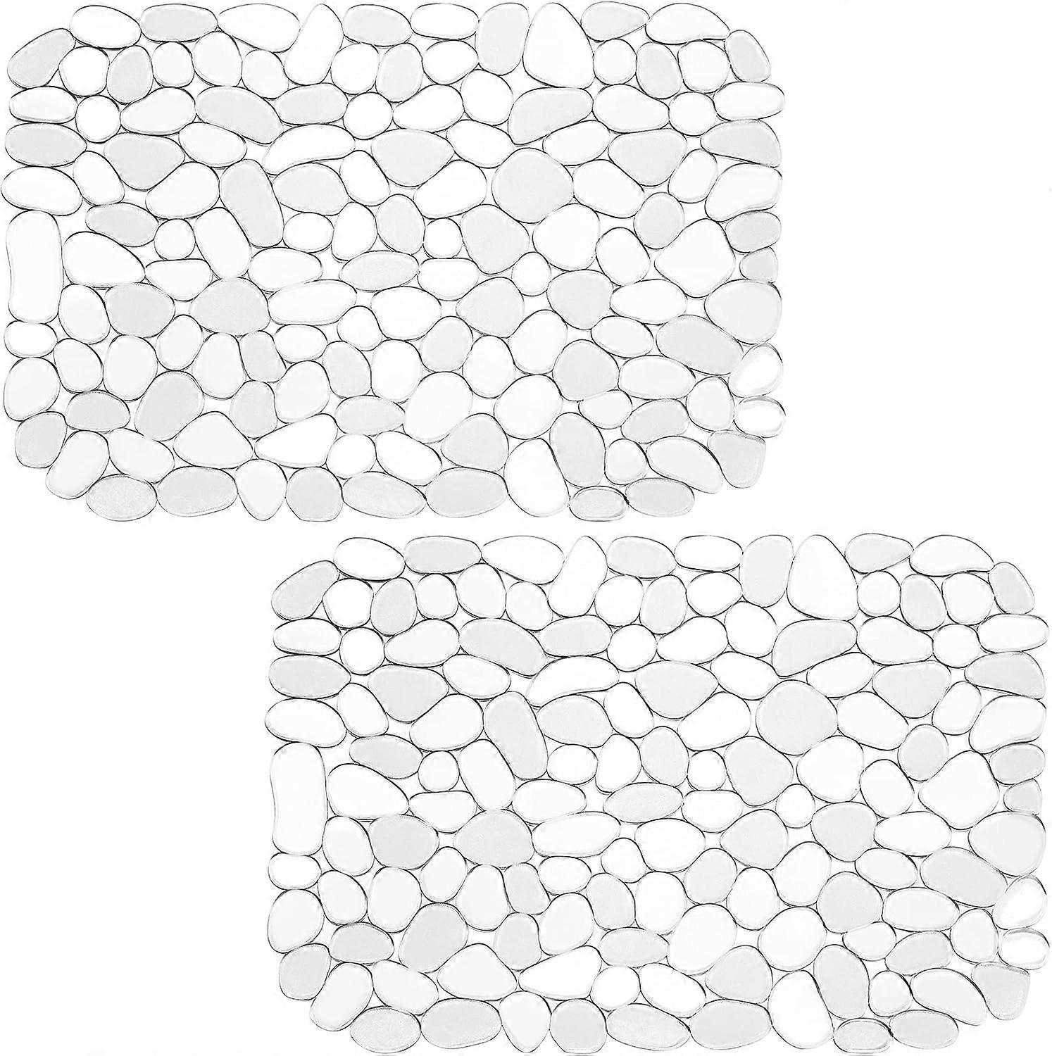 Kitchen Sink Mat Pebble Protect Mat PVC Eco-friendly Adjustable Stainl