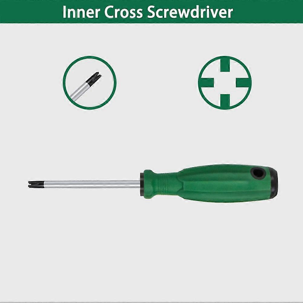 Special Shaped Screwdriver Triangular/U/Y/Inner Cross Screwdrivers Repair Tool Rubber