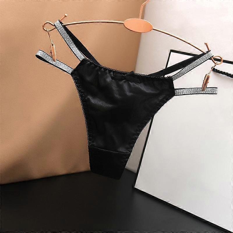 Kvinders Low Waist Satin Thong trusser