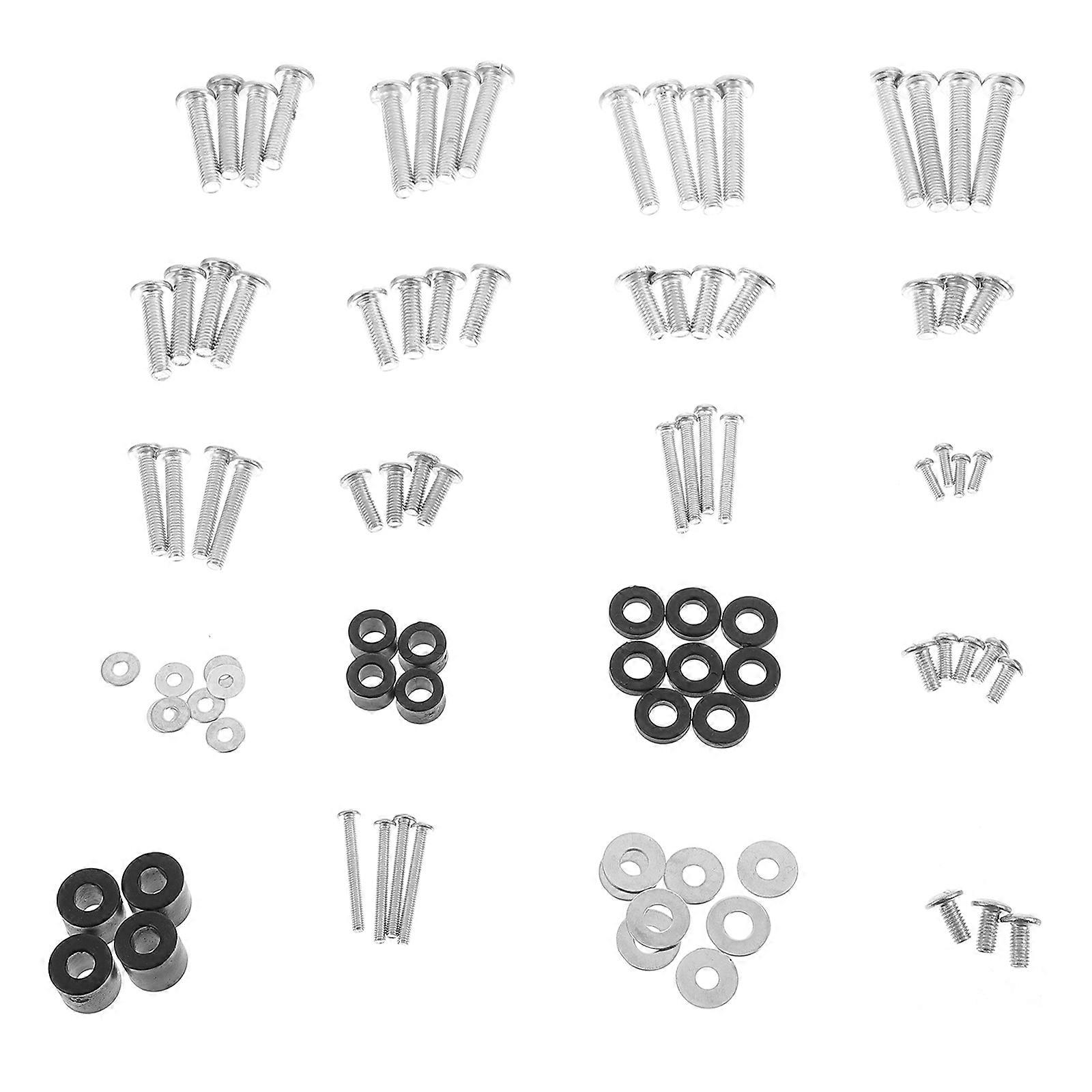 Monitor Mount Screws Hardware Kit For TV Mount Wall Installation Home Theater Assorted Color 1.8x1.6x1.6cm Mounting 1 Set