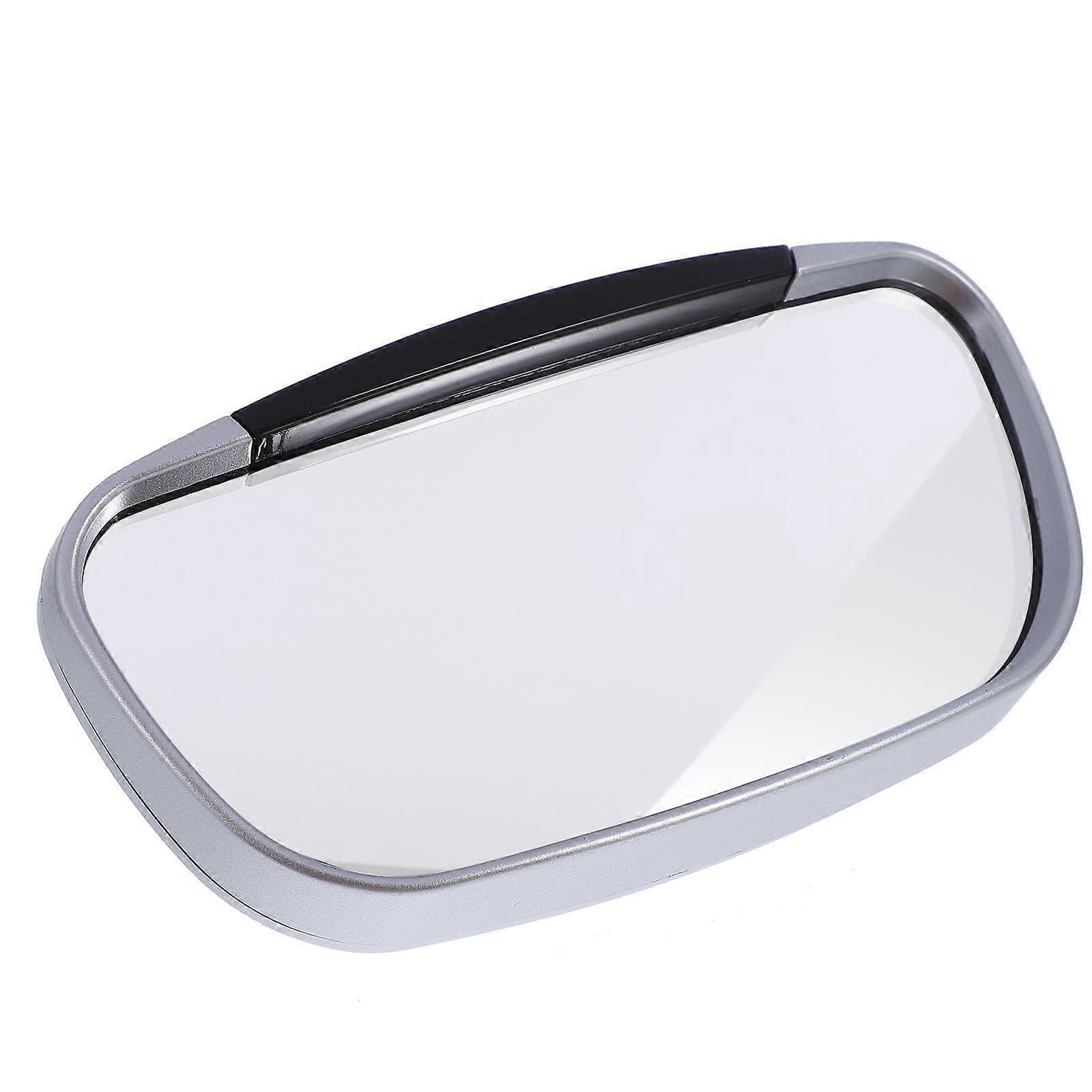 Rear View Mirror Accessory For Vehicles With Classic Design And Silver Color Providing Reduction 1Pc