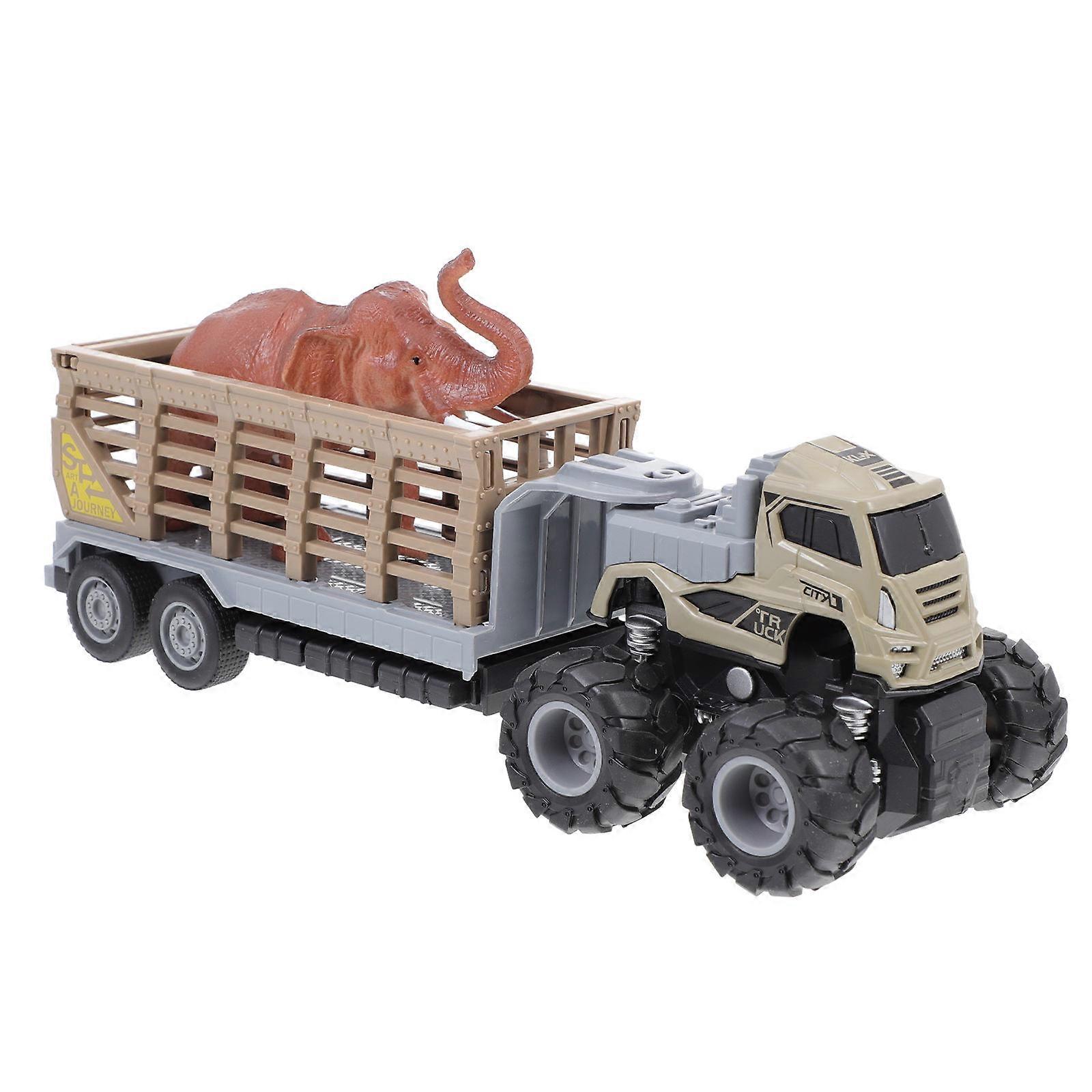 Inertial Toy Truck Model For Kids In Bright Color 26X7X6.8CM 1 Set For Parent-Child Time