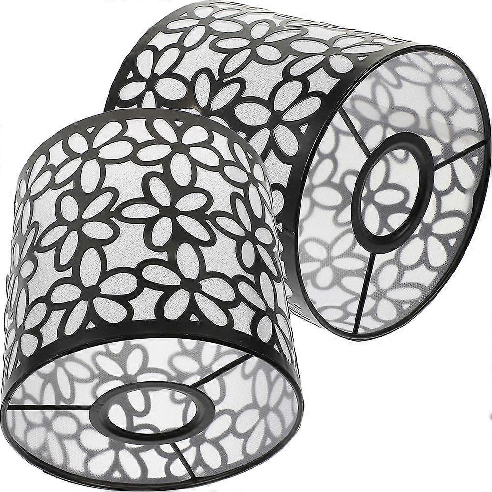 Iron Table Lamp Shade Kitchen Modern Style Compact Size Light Diffusion 2Pcs