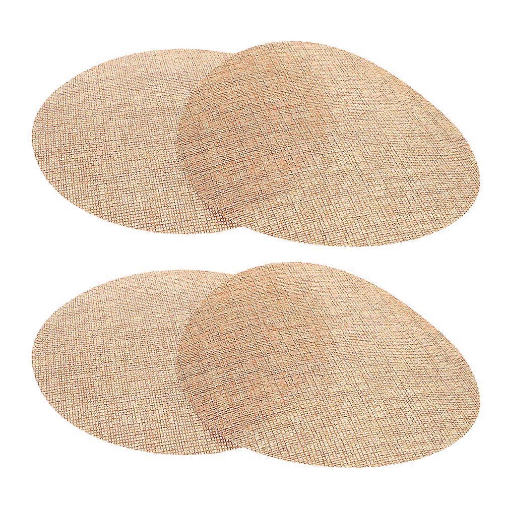 4pcs Round Fabric Ceiling Light Diffuser Dazzling Lampshade Replacements For Soft Lighting For Rooms