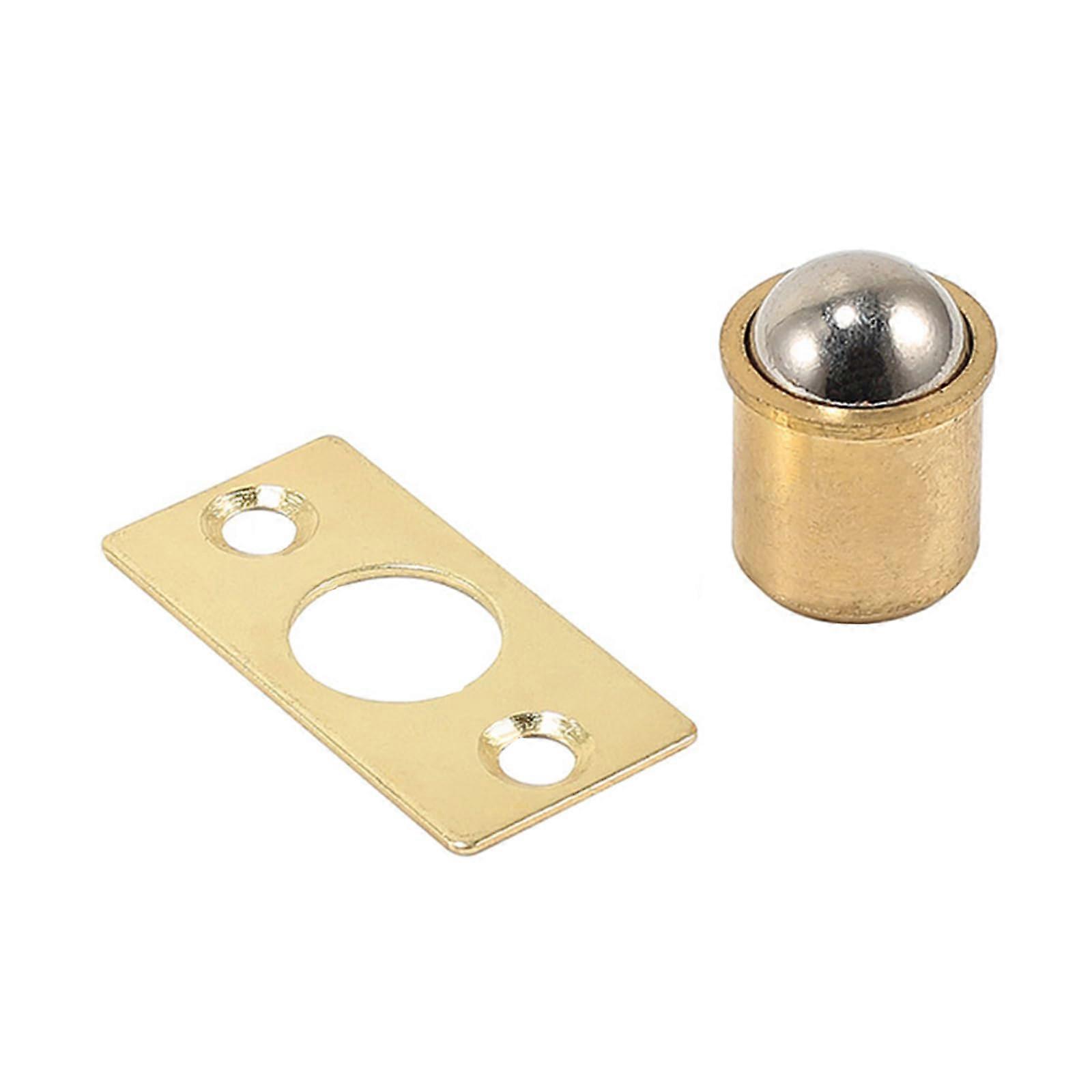 Adjustable Door Latch With Spring Brass, For Most Cabinet And Kitchen Doors, Metal Construction
