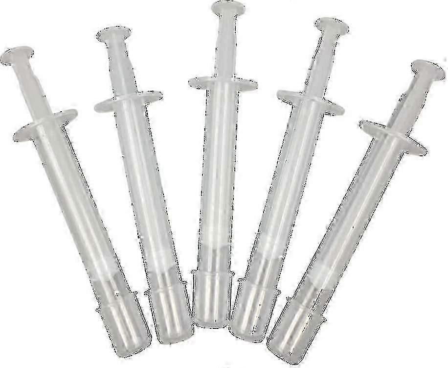 20pcs القابل للتصرف تطبيقات المهبل زيوت التشحيم حاقن حقنة التشحيم أنبوب أداة المعونة