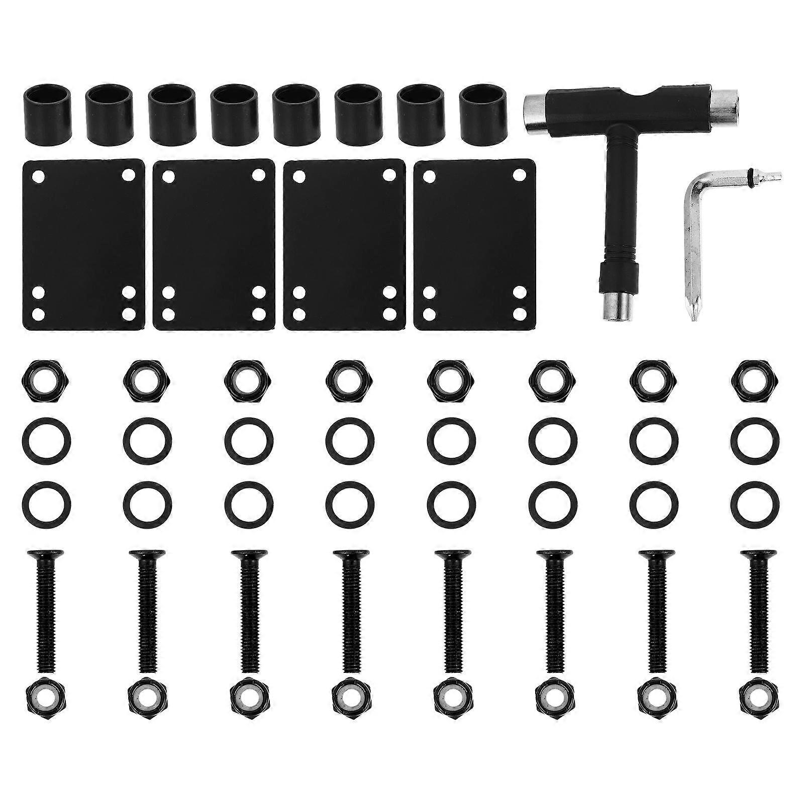 Skateboard Repair Tool Set Durable High Grade PU Accessories for Easy Skateboard Maintenance and Fixes for Skaters and Enthusiasts