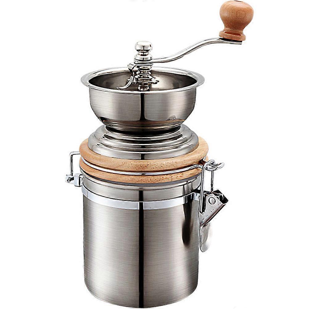 Stainless Steel Manual Coffee Bean Mills for Kitchen Use and Easy to Operate 3.5 Inches