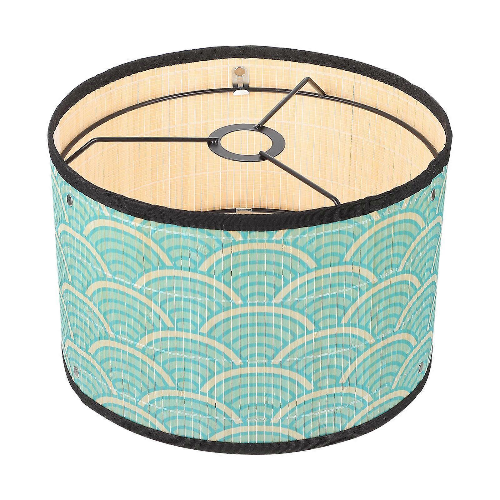 Bamboo Woven Lamp Shade 1Pcs Square Light Diffusion Cover Designed For Desk Light Use In Home Settings